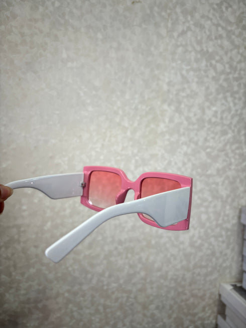 Fashionable Retro Square Frame Sunglasses